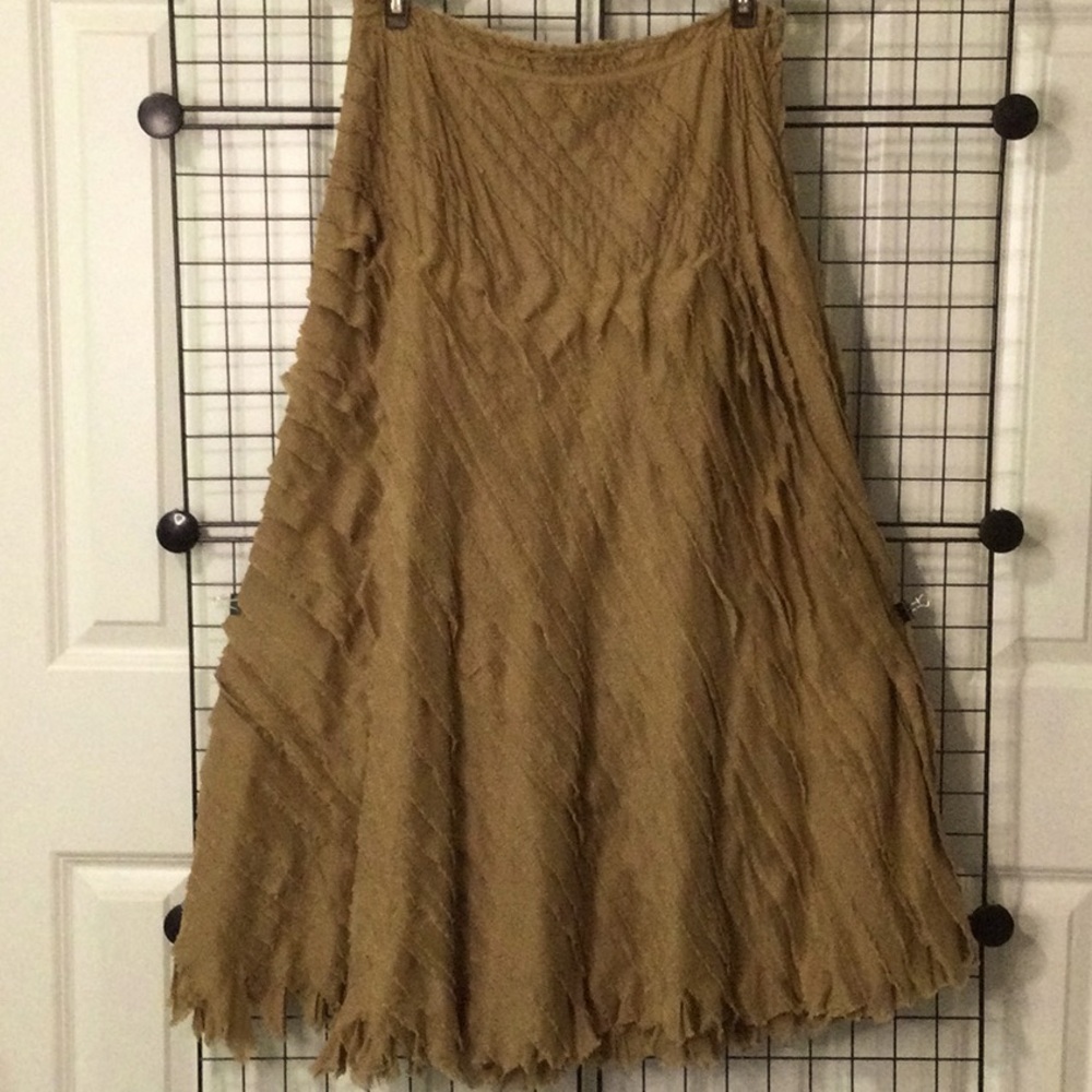 pure DKNY. Comfy, nice, timeless cotton layered maxi Skirt.
